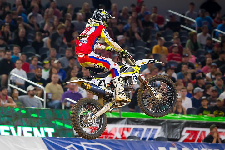 Jason Anderson scored his first podium finish of the season, finishing third. PHOTO BY RAS PHOTO.