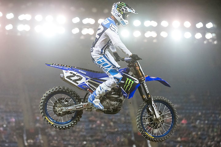 CHAD REED Yamaha YZF450 Supercross Monster Energy Dirt Bike motocross