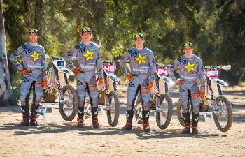 Husqvarna Motorcycles has announced its four-man 2018 Rockstar Energy Husqvarna Factory Racing