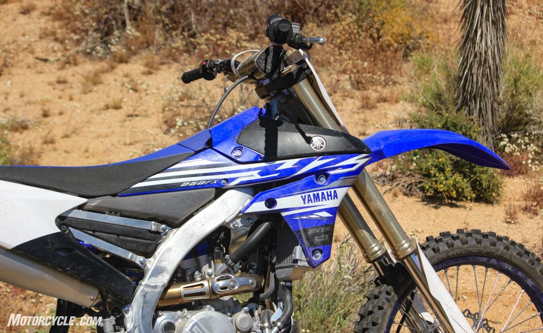 Honda CRF250RX vs Yamaha YZ250FX