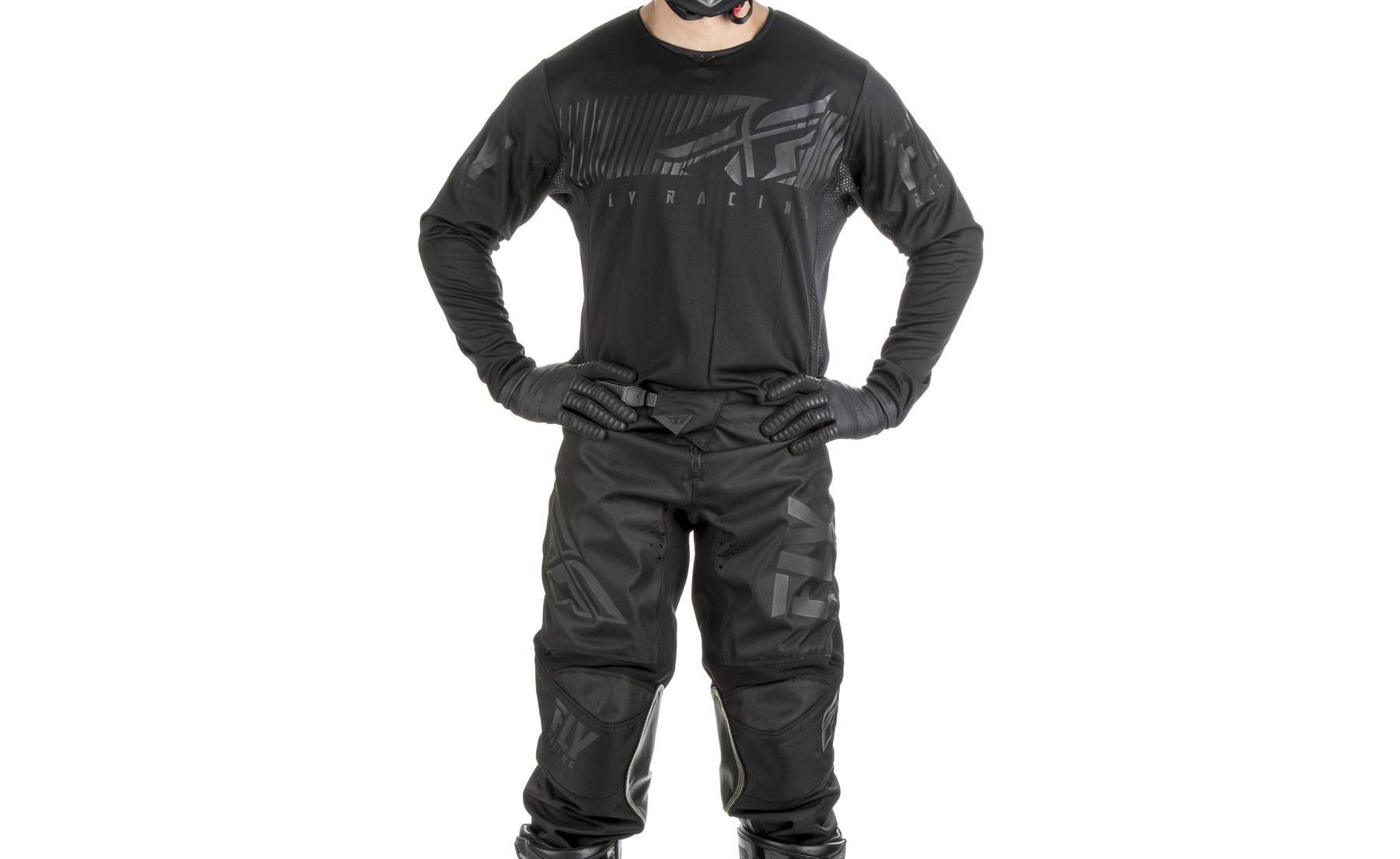 Fly Racing MX Motocross Kinetic Shield Gloves Choose Size Black